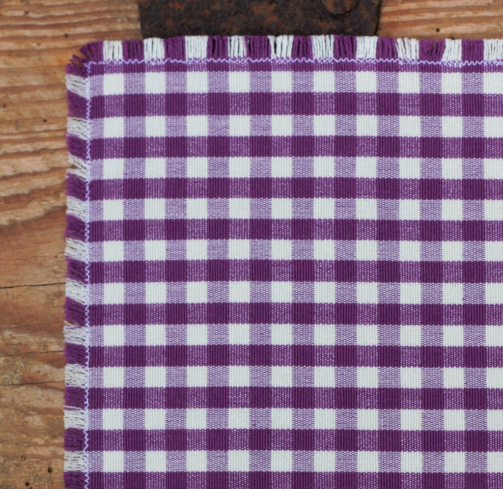 Purple gingham